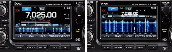 Icom IC-7300 - Hamshop - 100W, HF/50MHz & 70MHz (50W